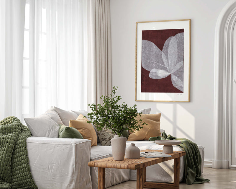 Purple by Julita Elbe | Art Print from Olive et Oriel where you can shop wallpaper and artworks online