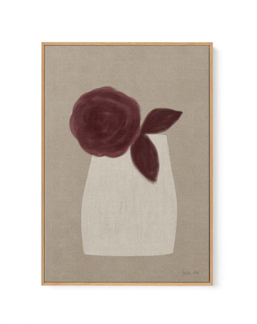 Rose by Julita Elbe | Framed Canvas Art Print from Olive et Oriel where you can shop wallpaper and artworks online