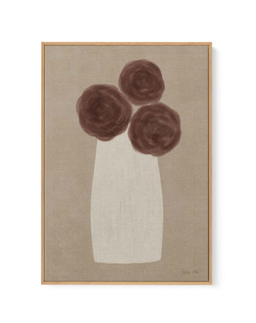 Roses by Julita Elbe | Framed Canvas Art Print from Olive et Oriel where you can shop wallpaper and artworks online