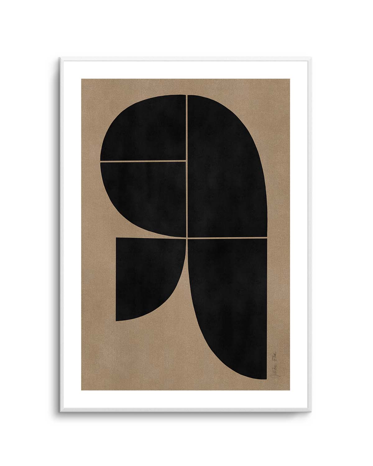 Rounded No.01 by Julita Elbe | Art Print