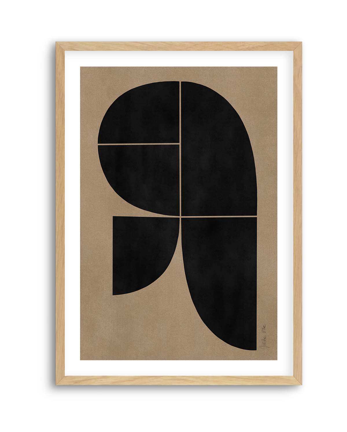 Rounded No.01 by Julita Elbe | Art Print