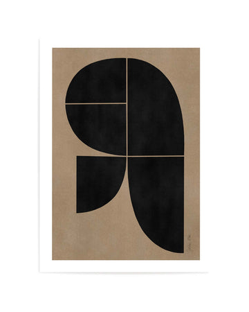 Rounded No.01 by Julita Elbe | Art Print from Olive et Oriel where you can shop wallpaper and artworks online