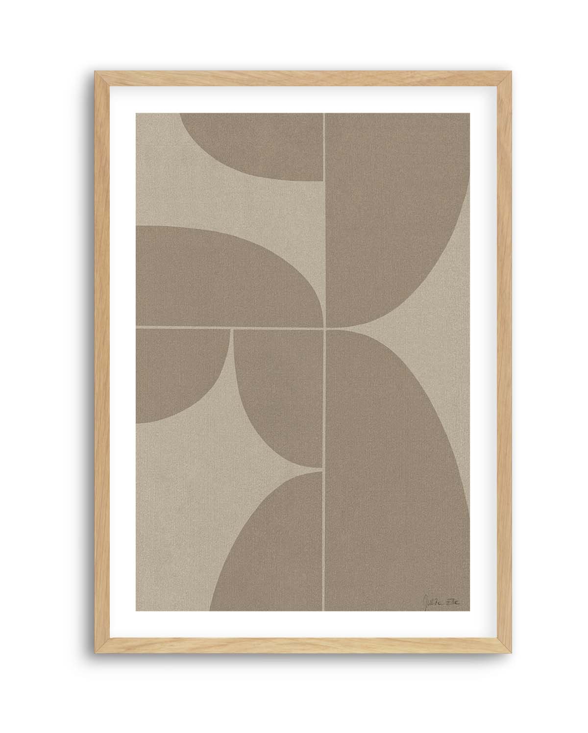 Rounded No.02 by Julita Elbe | Art Print