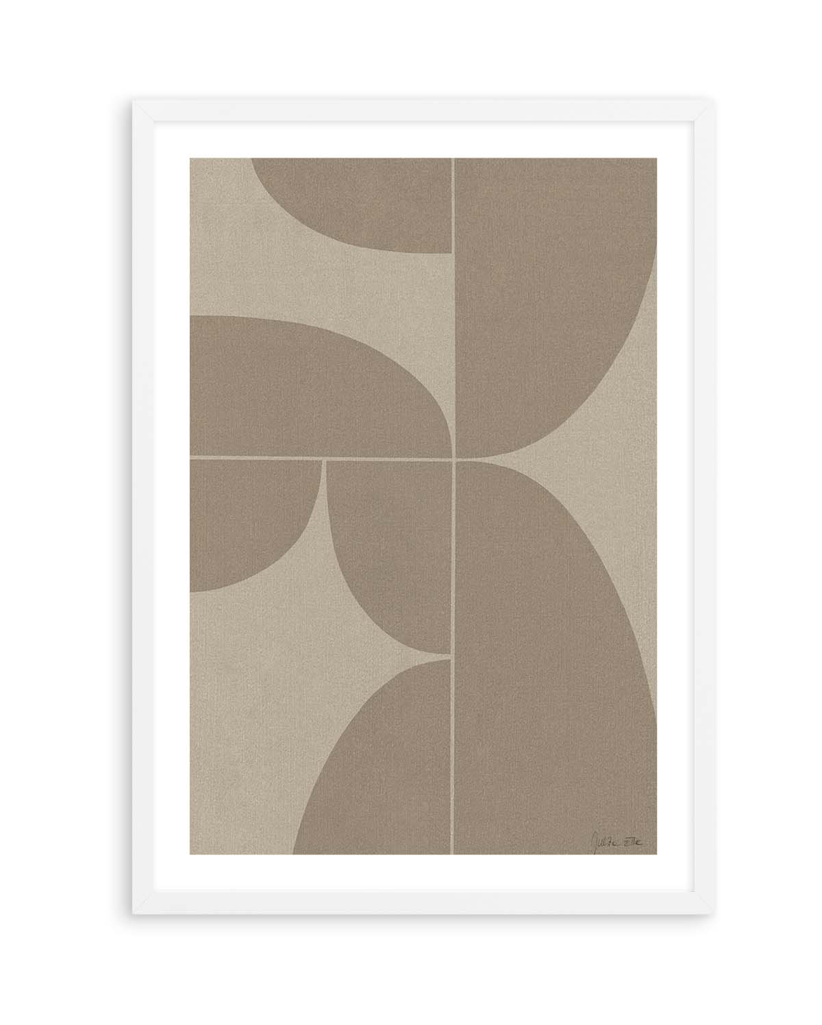 Rounded No.02 by Julita Elbe | Art Print