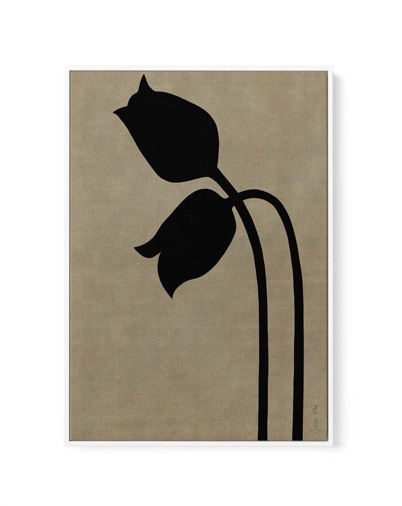 Tulips by  Julita Elbe | Framed Canvas Art Print