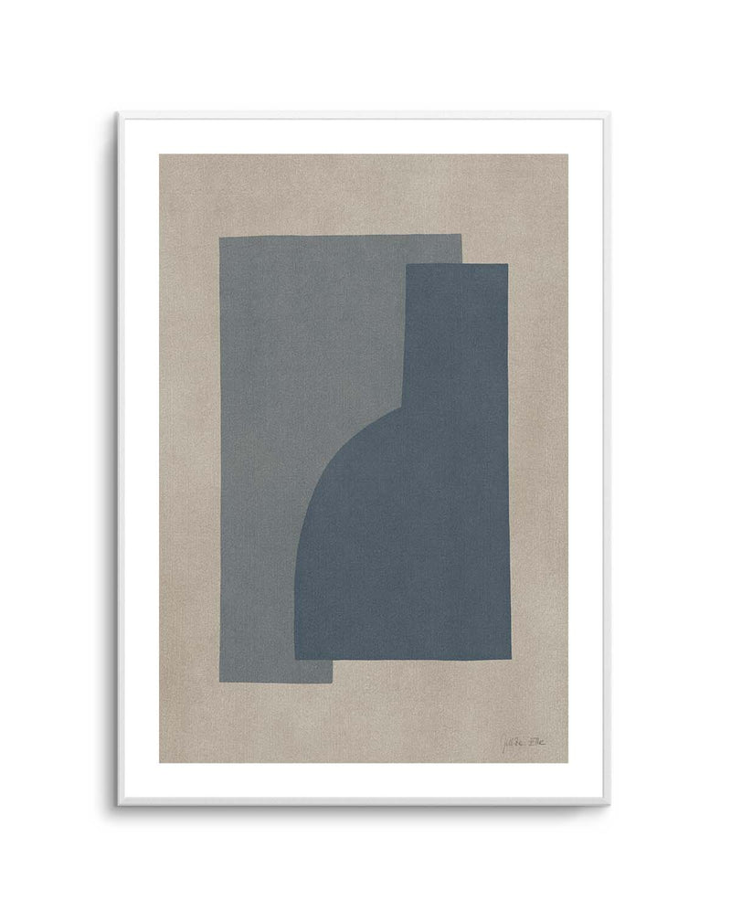 Vase blue by Julita Elbe | Art Print from Olive et Oriel where you can shop wallpaper and artworks online