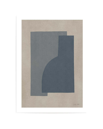 Vase blue by Julita Elbe | Art Print from Olive et Oriel where you can shop wallpaper and artworks online