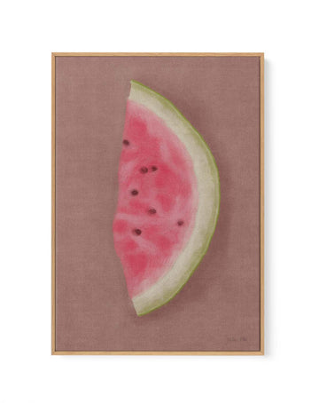 Watermelon by Julita Elbe | Framed Canvas Art Print from Olive et Oriel where you can shop wallpaper and artworks online