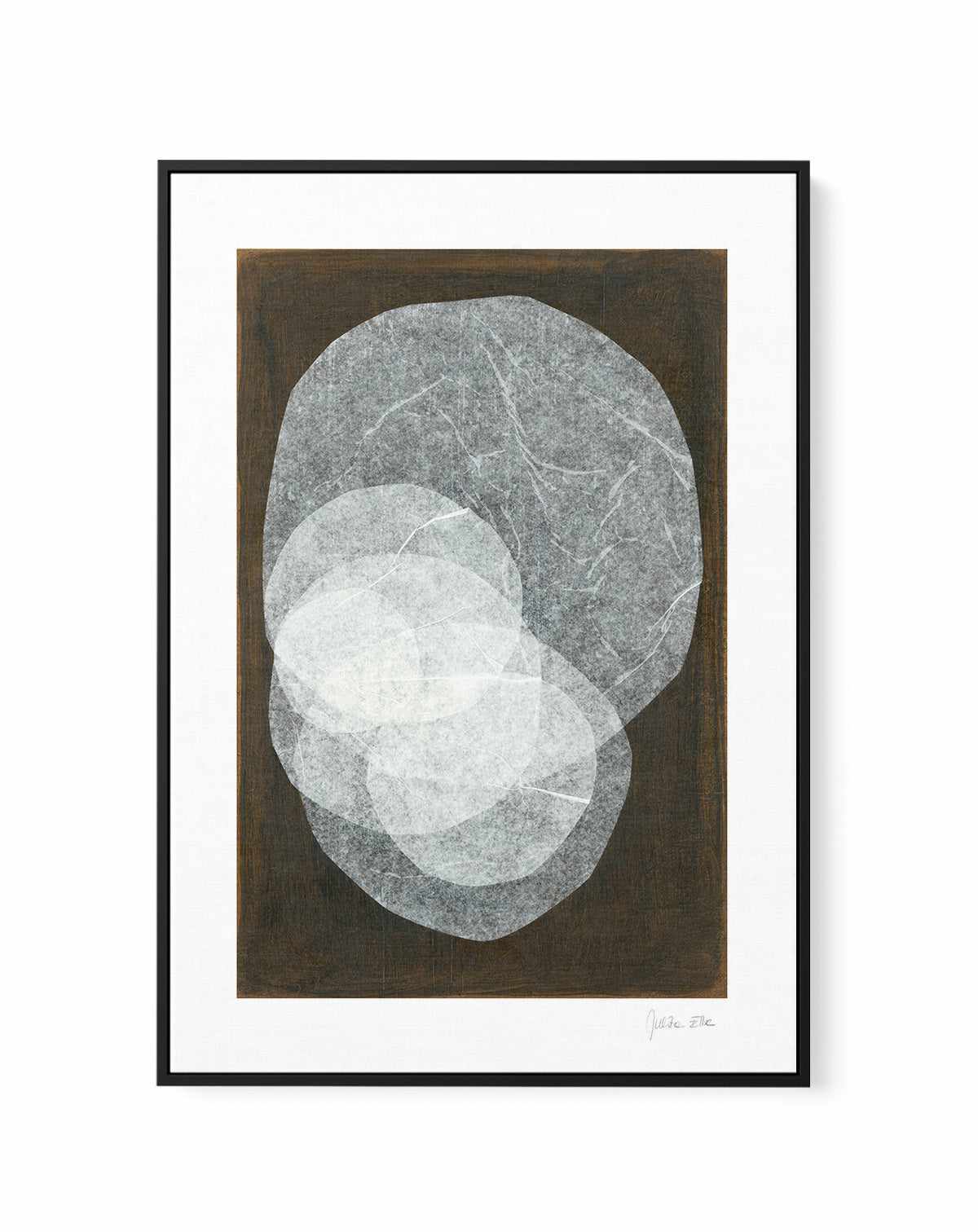 Dandelion by Julita Elbe | Framed Canvas Art Print