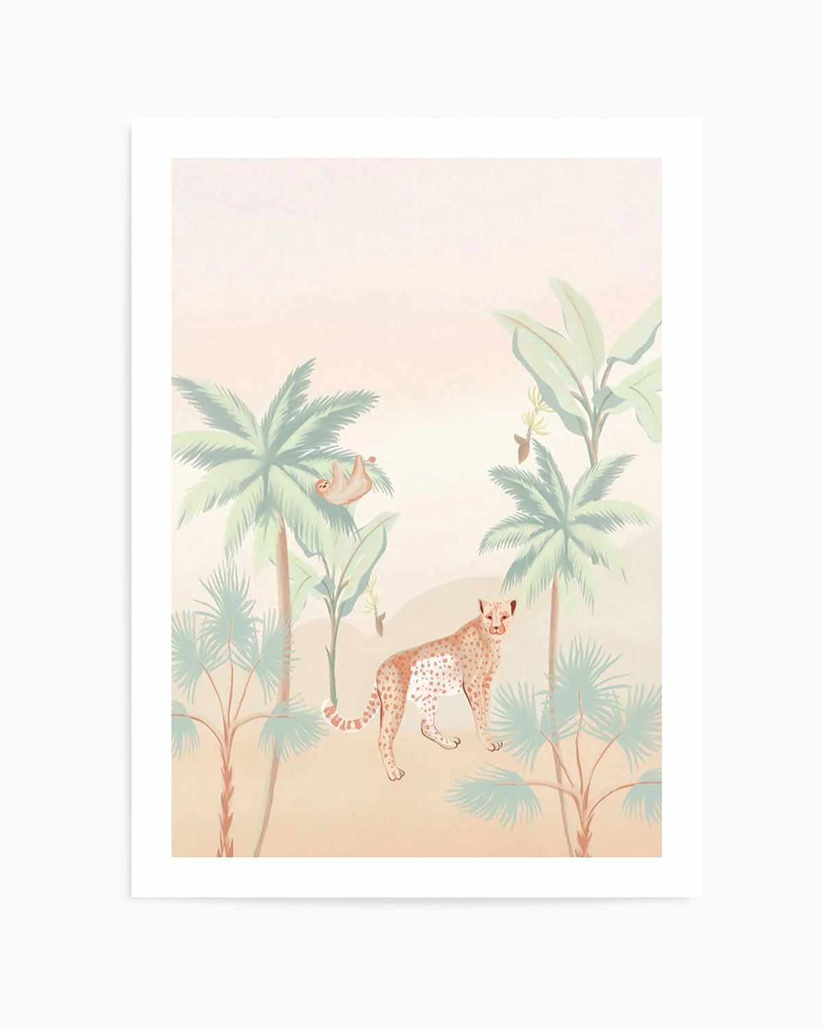 Jungle Cheetah Art Print