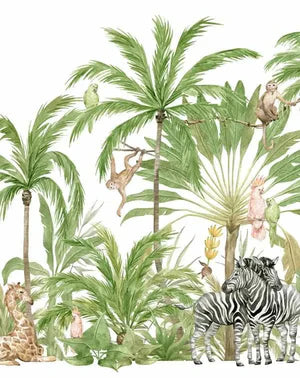 SALE Jungle Love Wallpaper Mural