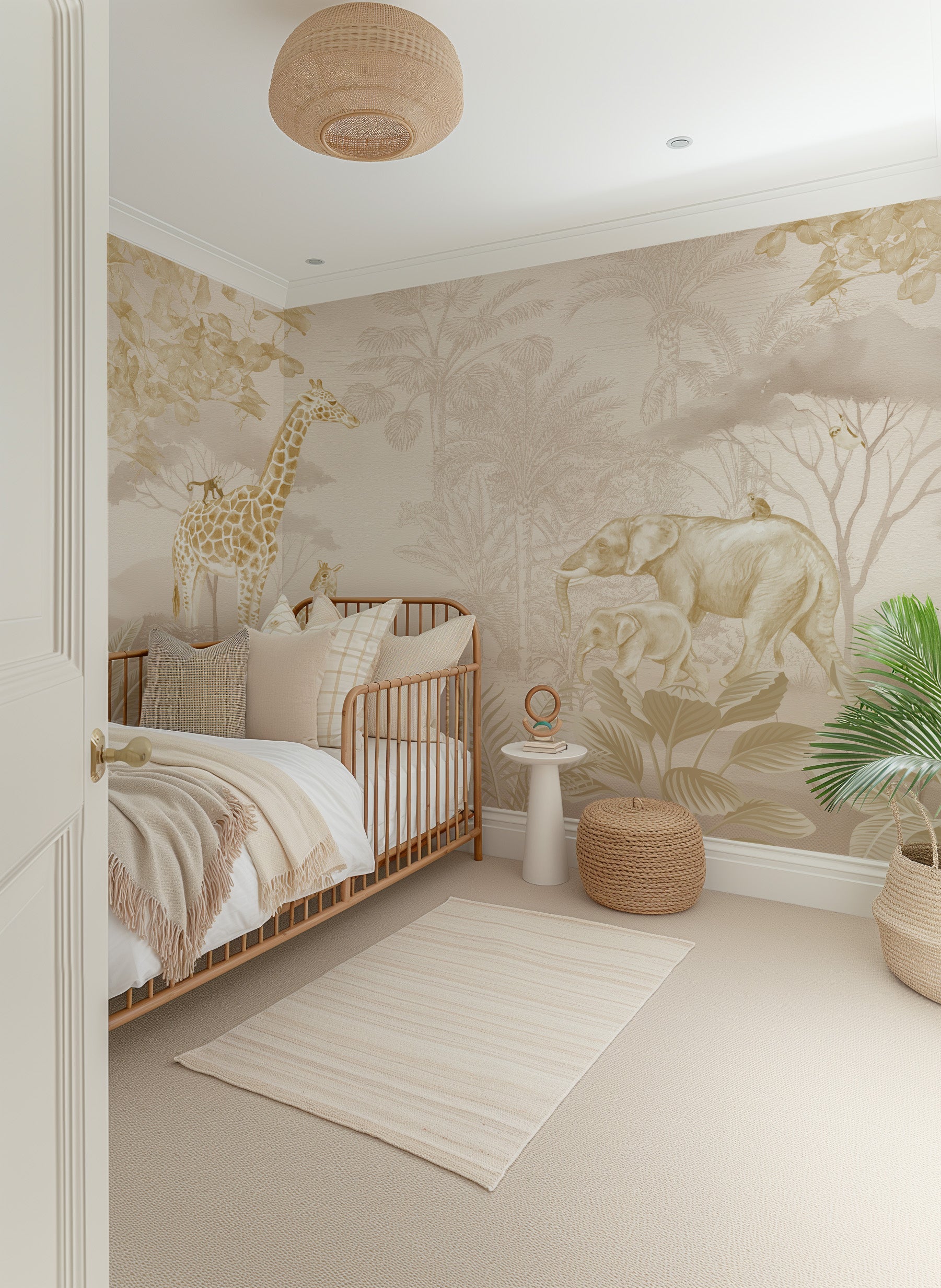 Jungle at Dusk Wallpaper Mural