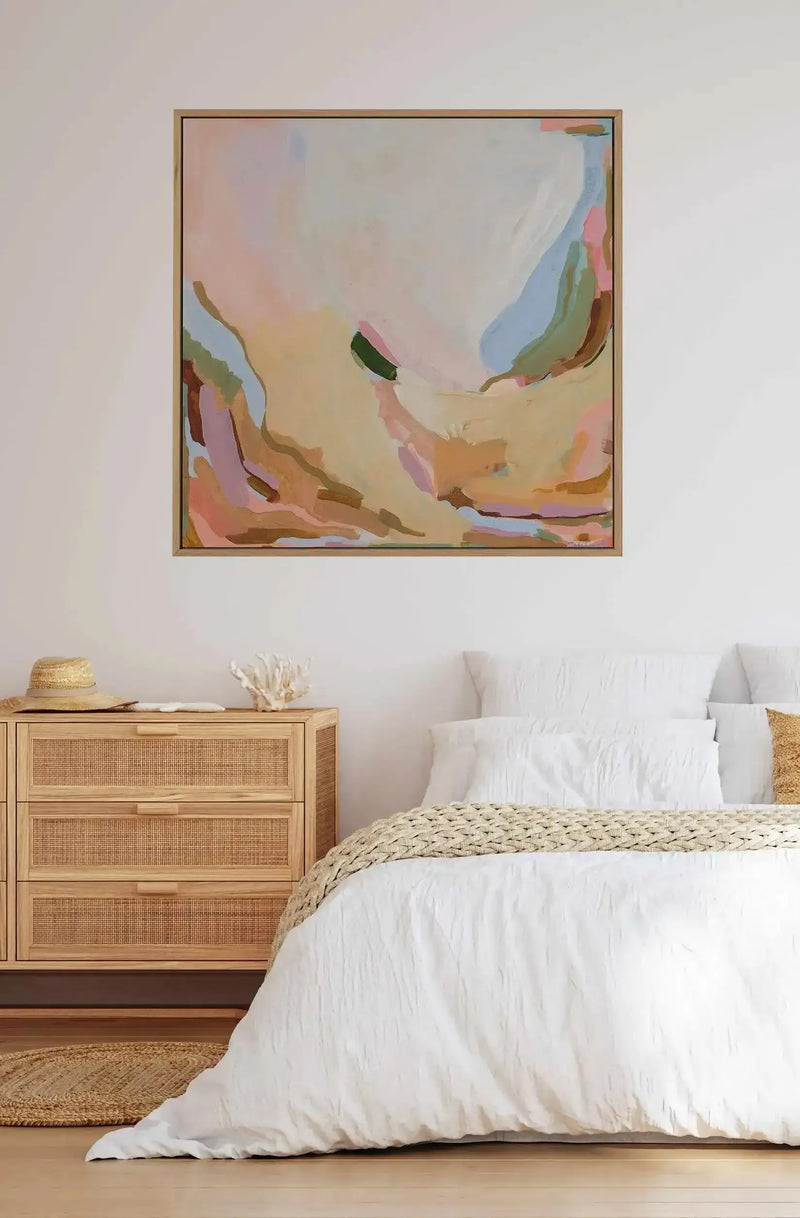 Juniper by Jade Carnell | Framed Canvas Art Print from Olive et Oriel where you can shop wallpaper and artworks online