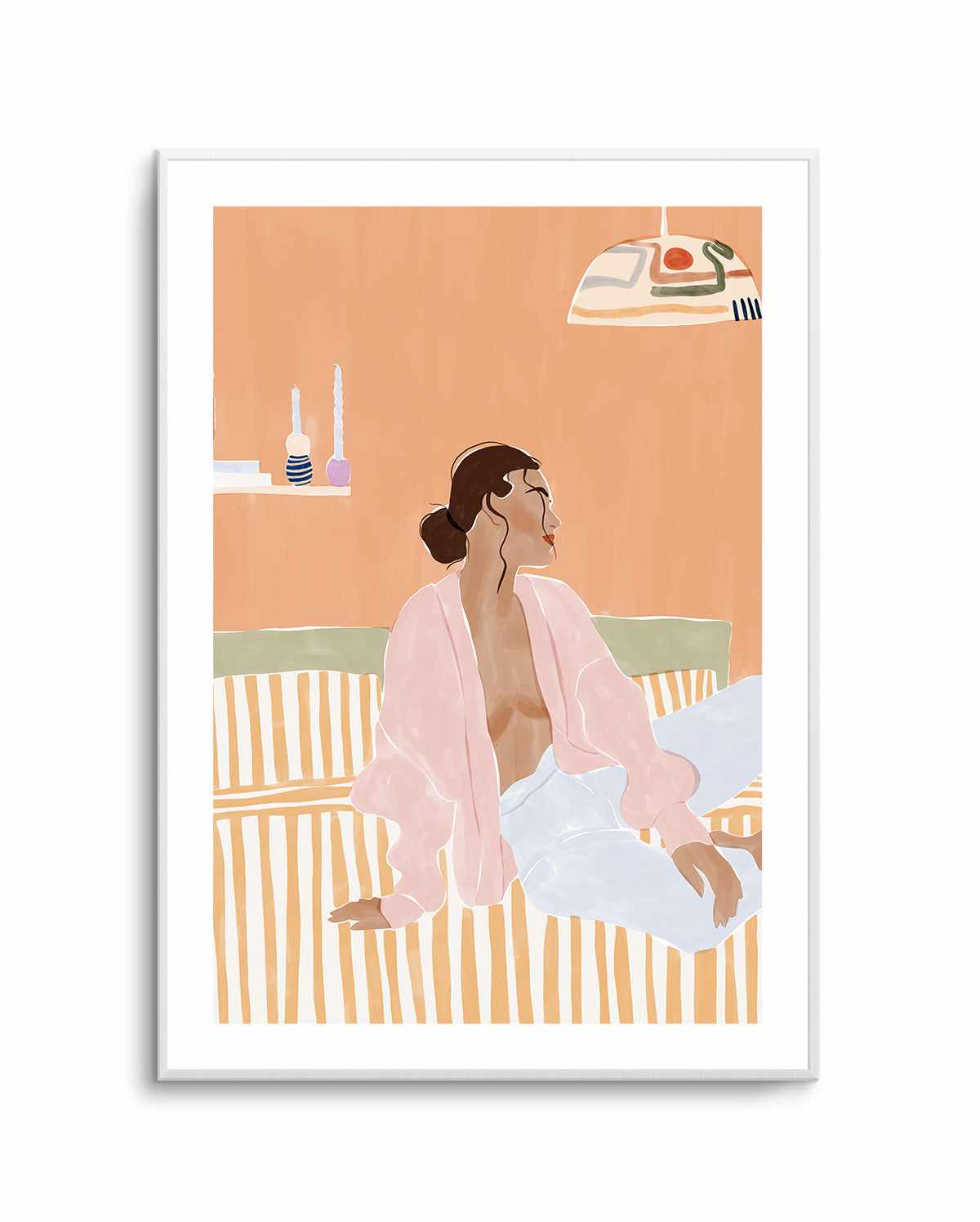 Just Let Me Chill By Ivy Green Illustrations | Art Print