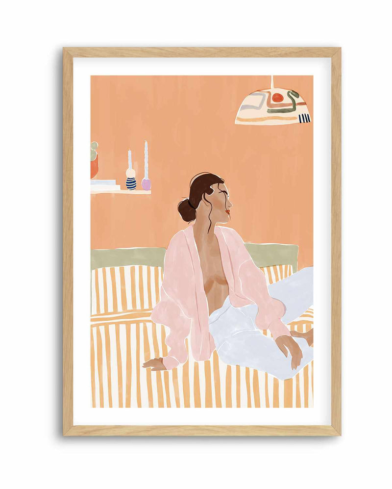 Just Let Me Chill By Ivy Green Illustrations | Art Print