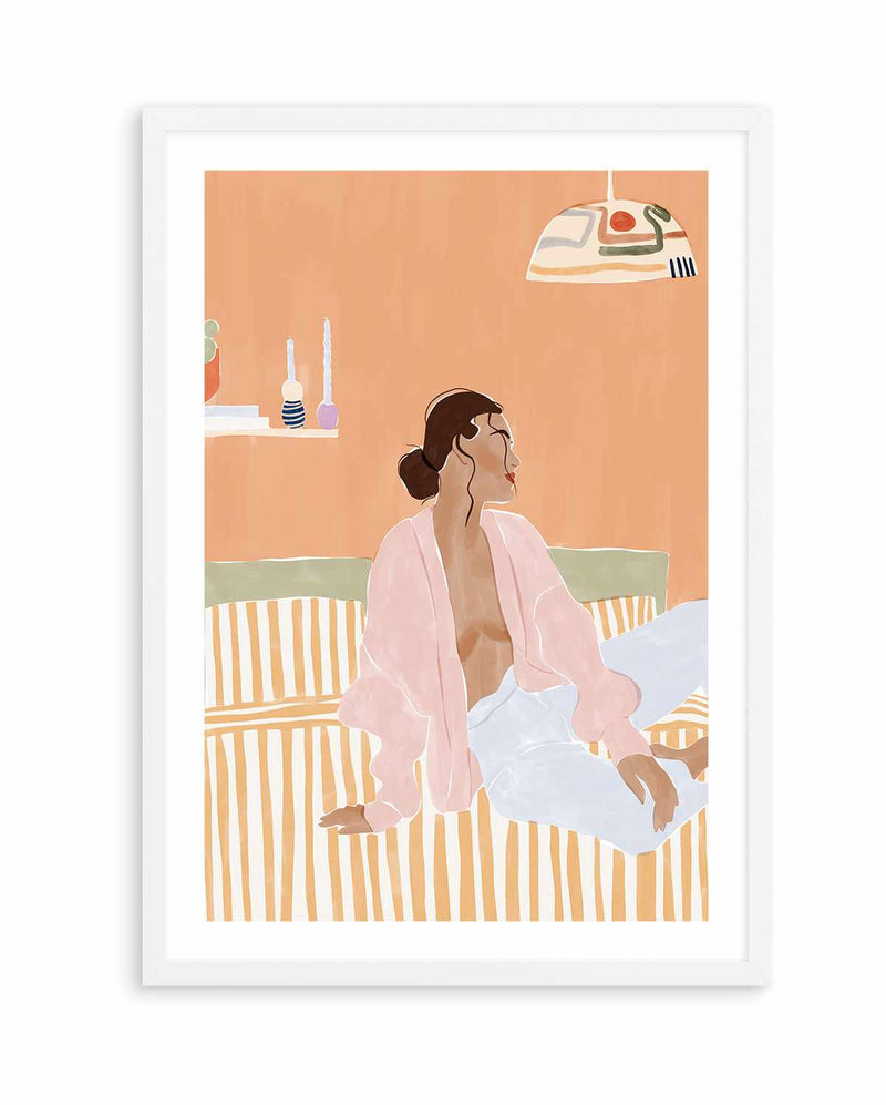 Just Let Me Chill By Ivy Green Illustrations | Art Print