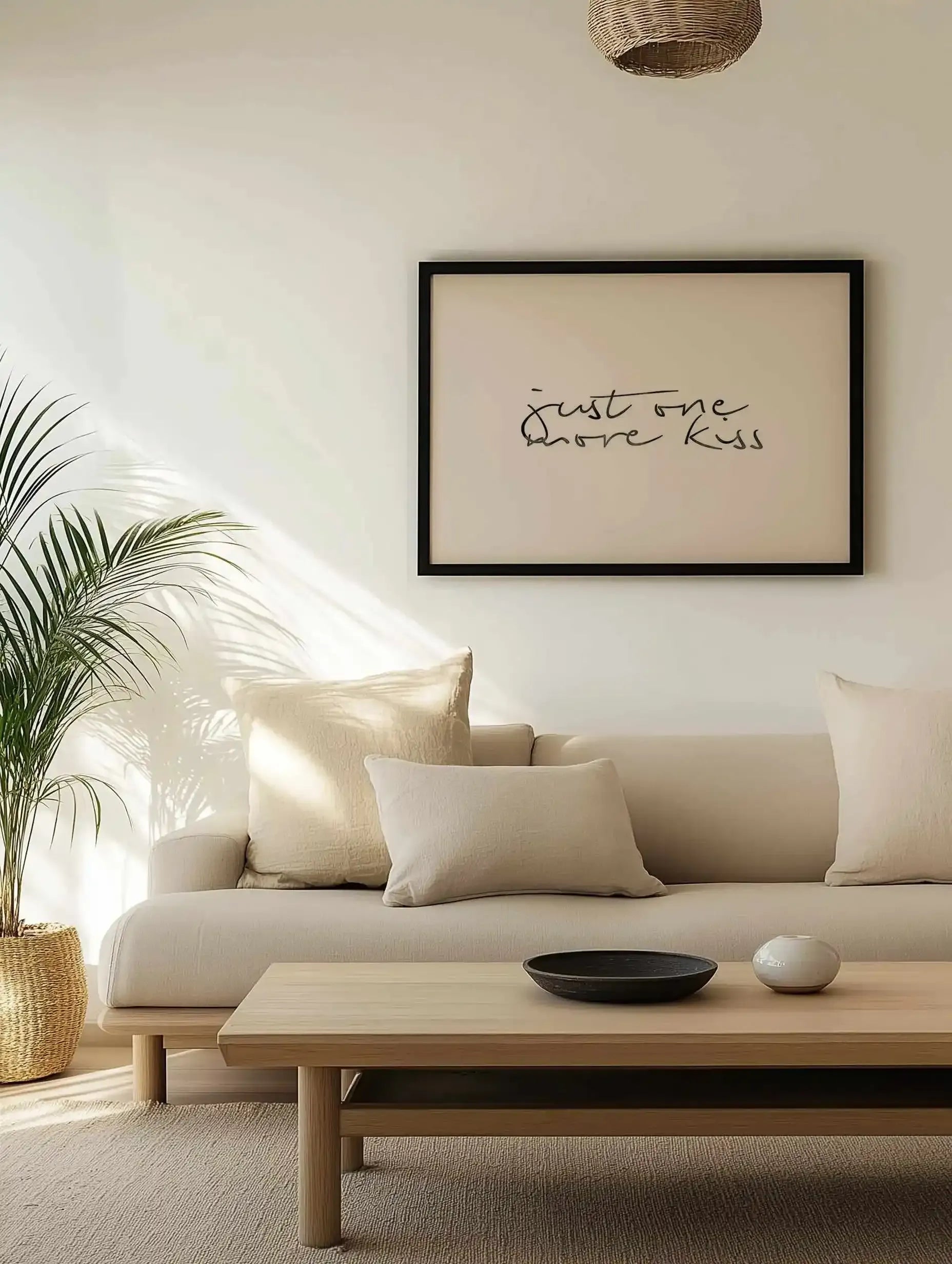 Just One More Kiss | LS Art Print from Olive et Oriel where you can shop wallpaper and artworks online