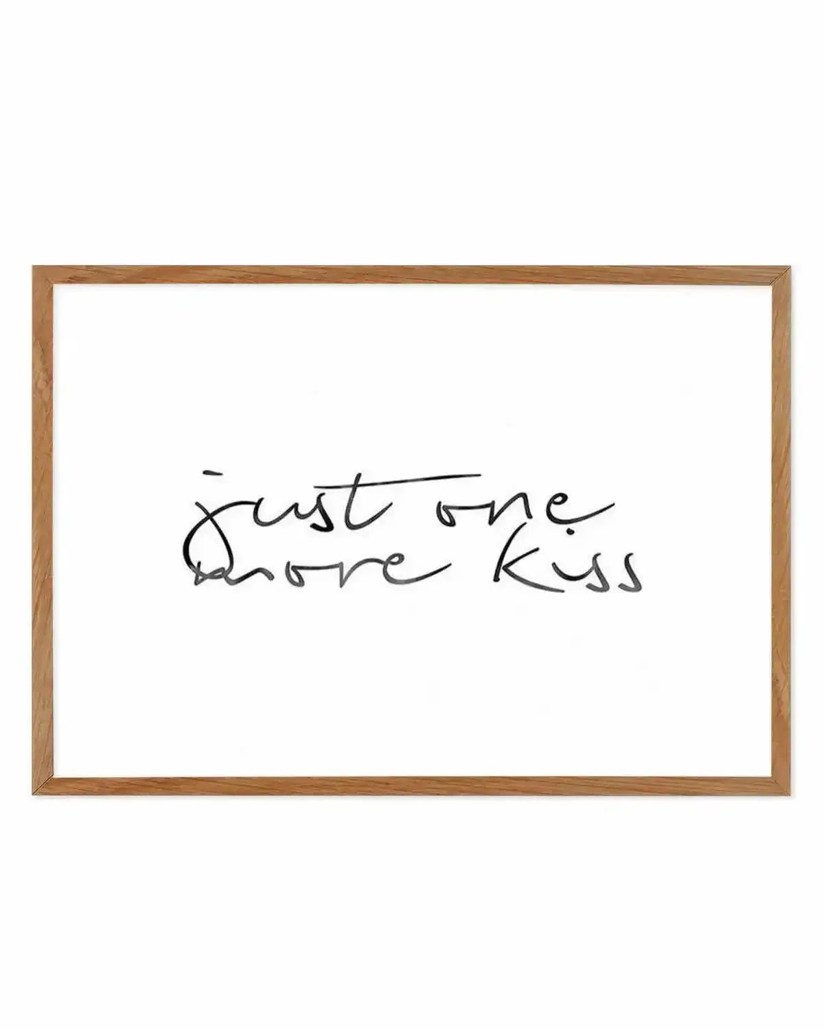 Just One More Kiss | LS Art Print from Olive et Oriel where you can shop wallpaper and artworks online