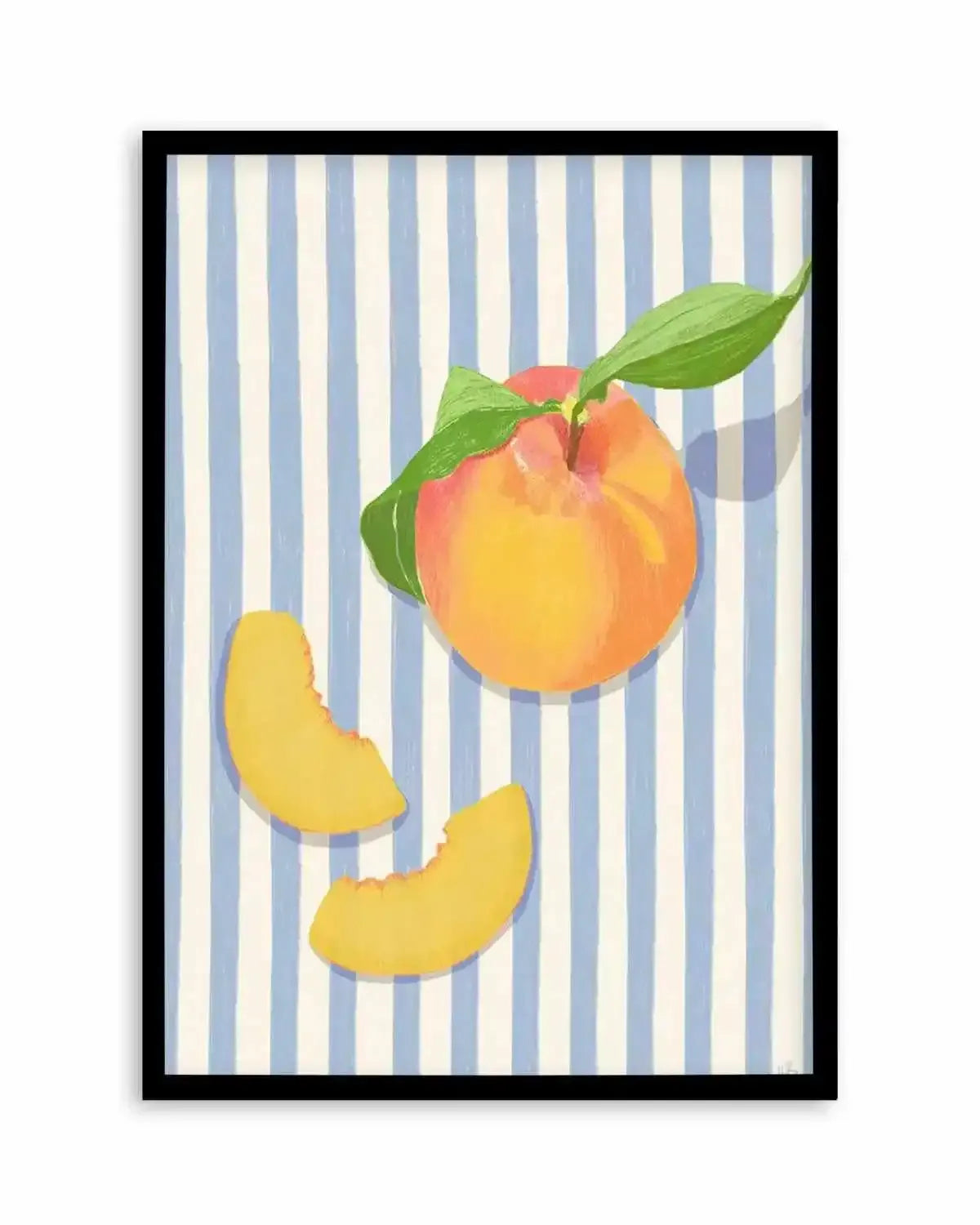Just Peachy by Jenny Liz Rome Art Print from Olive et Oriel where you can shop wallpaper and artworks online