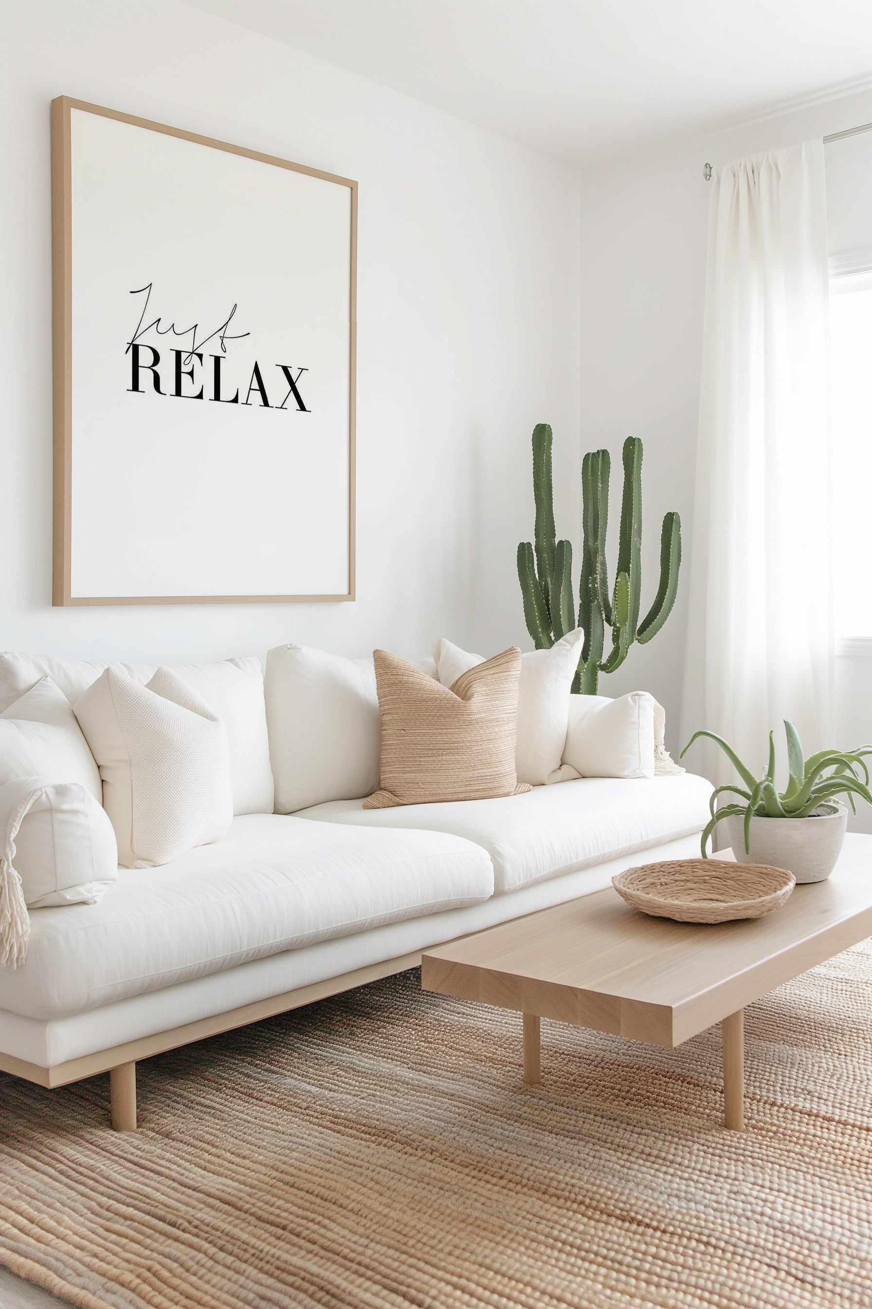 Just Relax Art Print