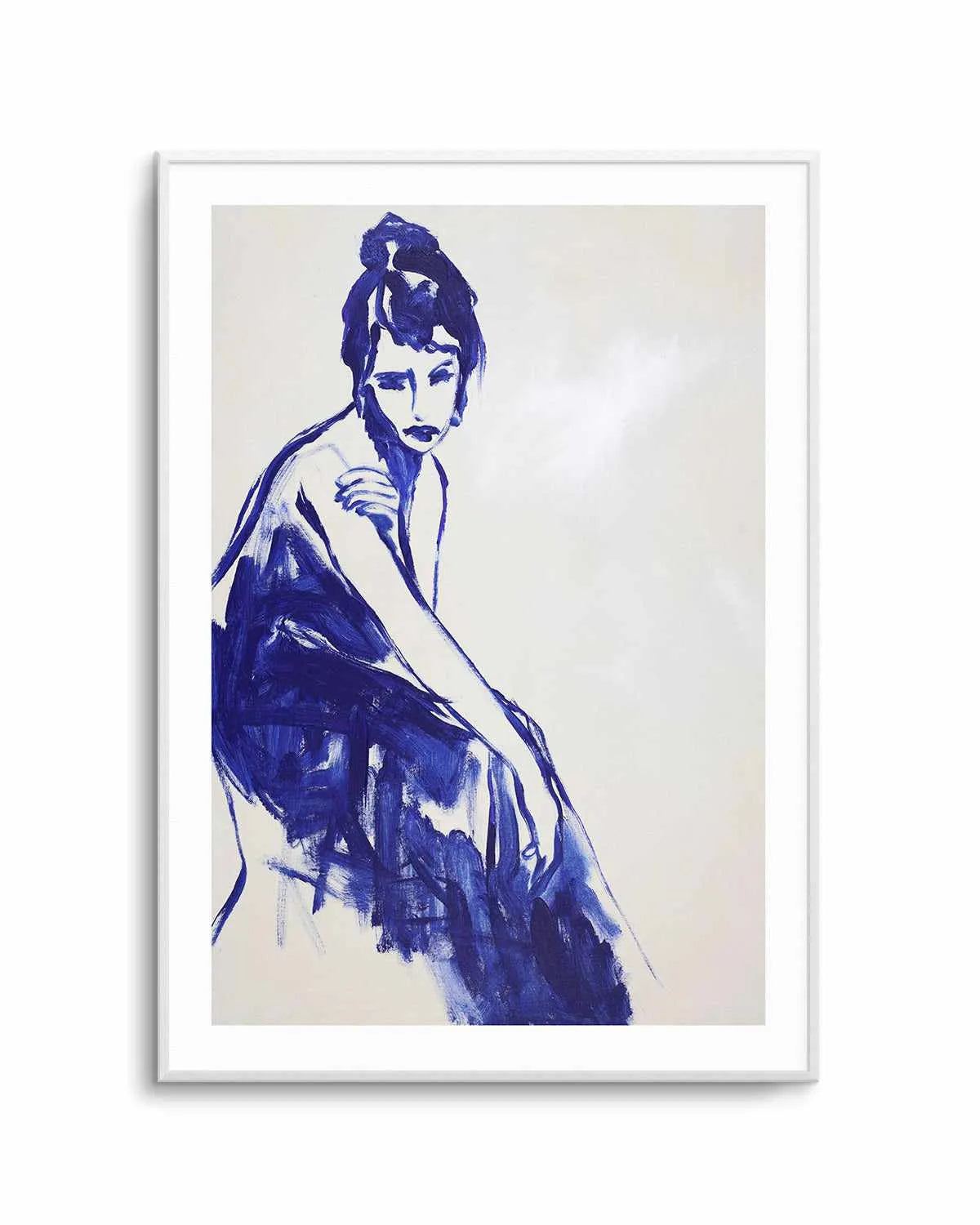 Just a Little While by Design Fabrikken Art Print from Olive et Oriel where you can shop wallpaper and artworks online