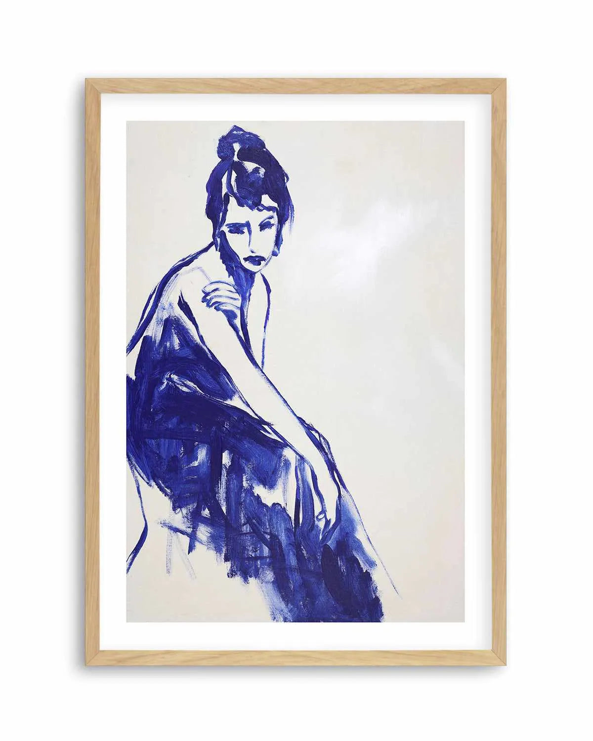 Just a Little While by Design Fabrikken Art Print from Olive et Oriel where you can shop wallpaper and artworks online