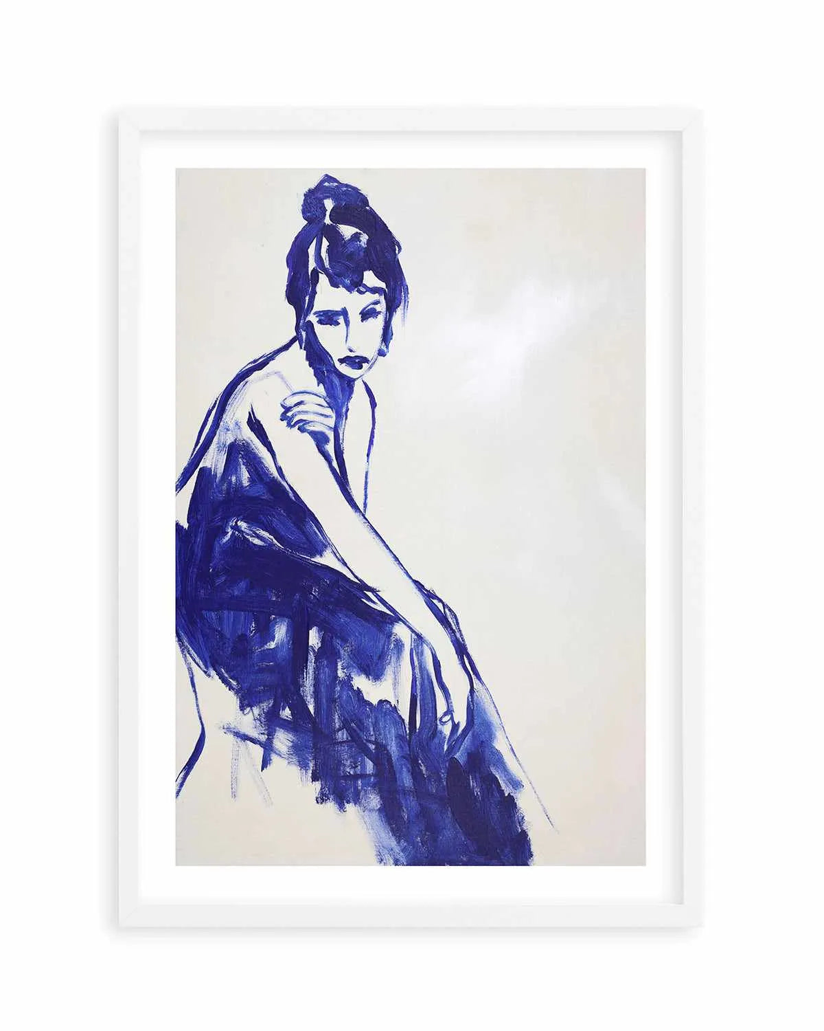 Just a Little While by Design Fabrikken Art Print from Olive et Oriel where you can shop wallpaper and artworks online