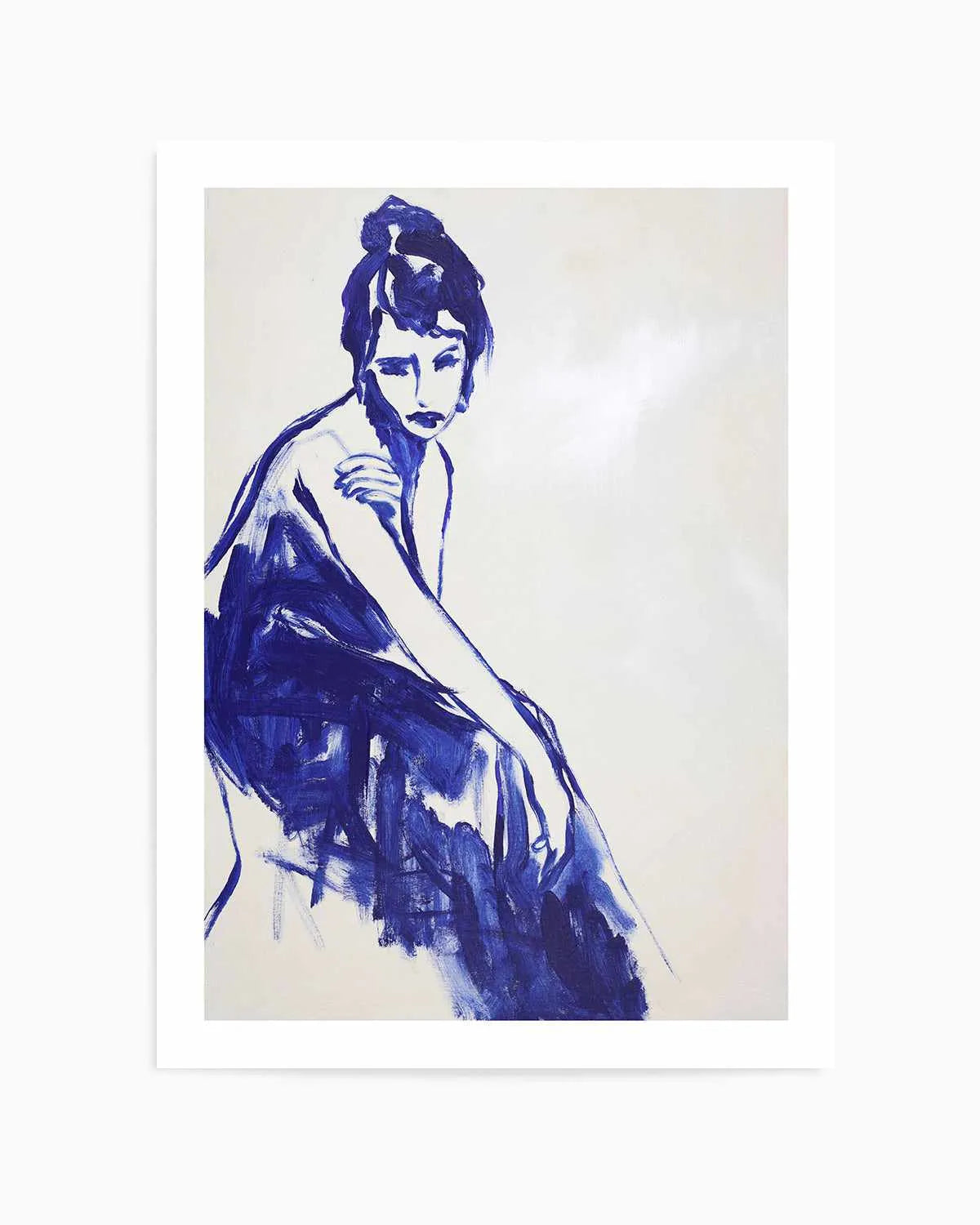 Just a Little While by Design Fabrikken Art Print from Olive et Oriel where you can shop wallpaper and artworks online