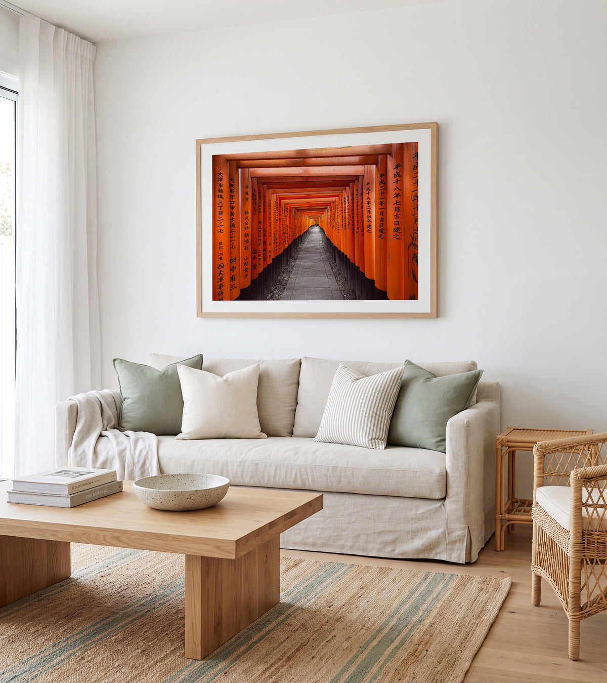 Kyoto Torii Tunnel by Marco Tagliarino | Art Print