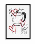 Kaffee am Morgen By Athene Fritsch | Art Print