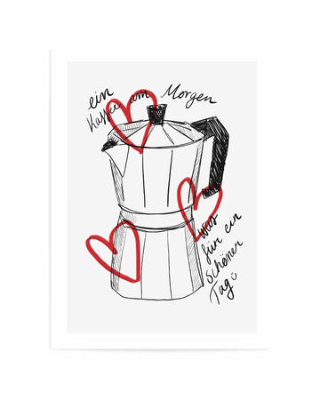 Kaffee am Morgen By Athene Fritsch | Art Print from Olive et Oriel where you can shop wallpaper and artworks online