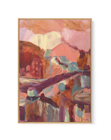 Kalgoorlie by Belinda Stone | Framed Canvas Wall Art