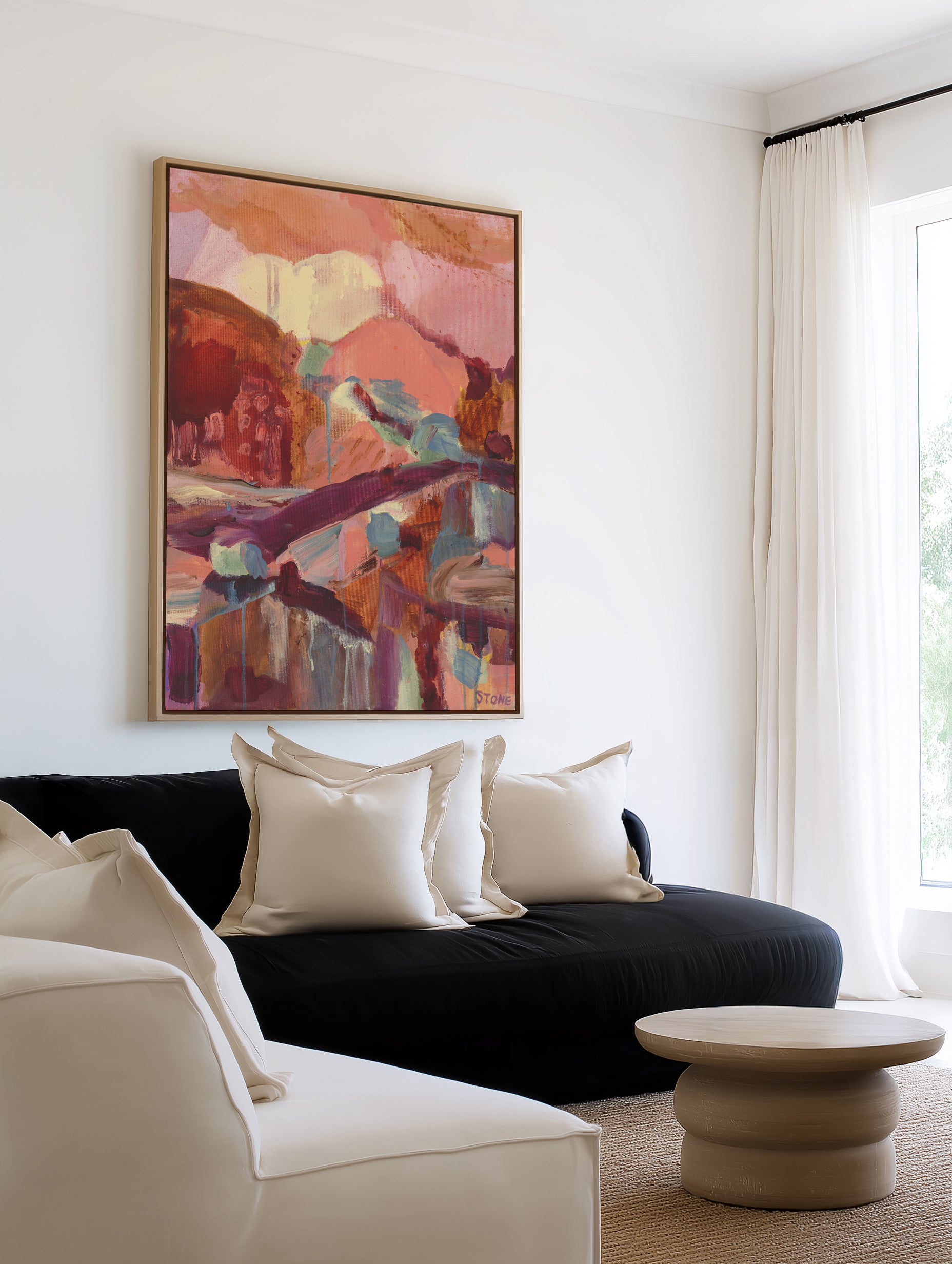 Kalgoorlie by Belinda Stone | Framed Canvas Art Print