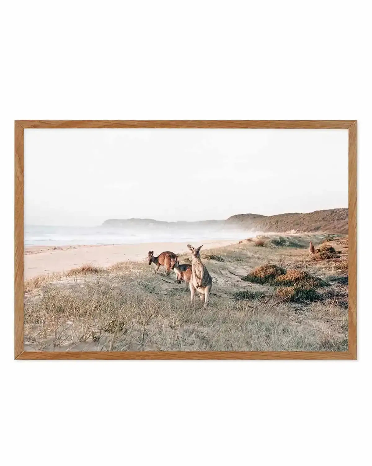 Kangaroos at Dusk Art Print from Olive et Oriel where you can shop wallpaper and artworks online