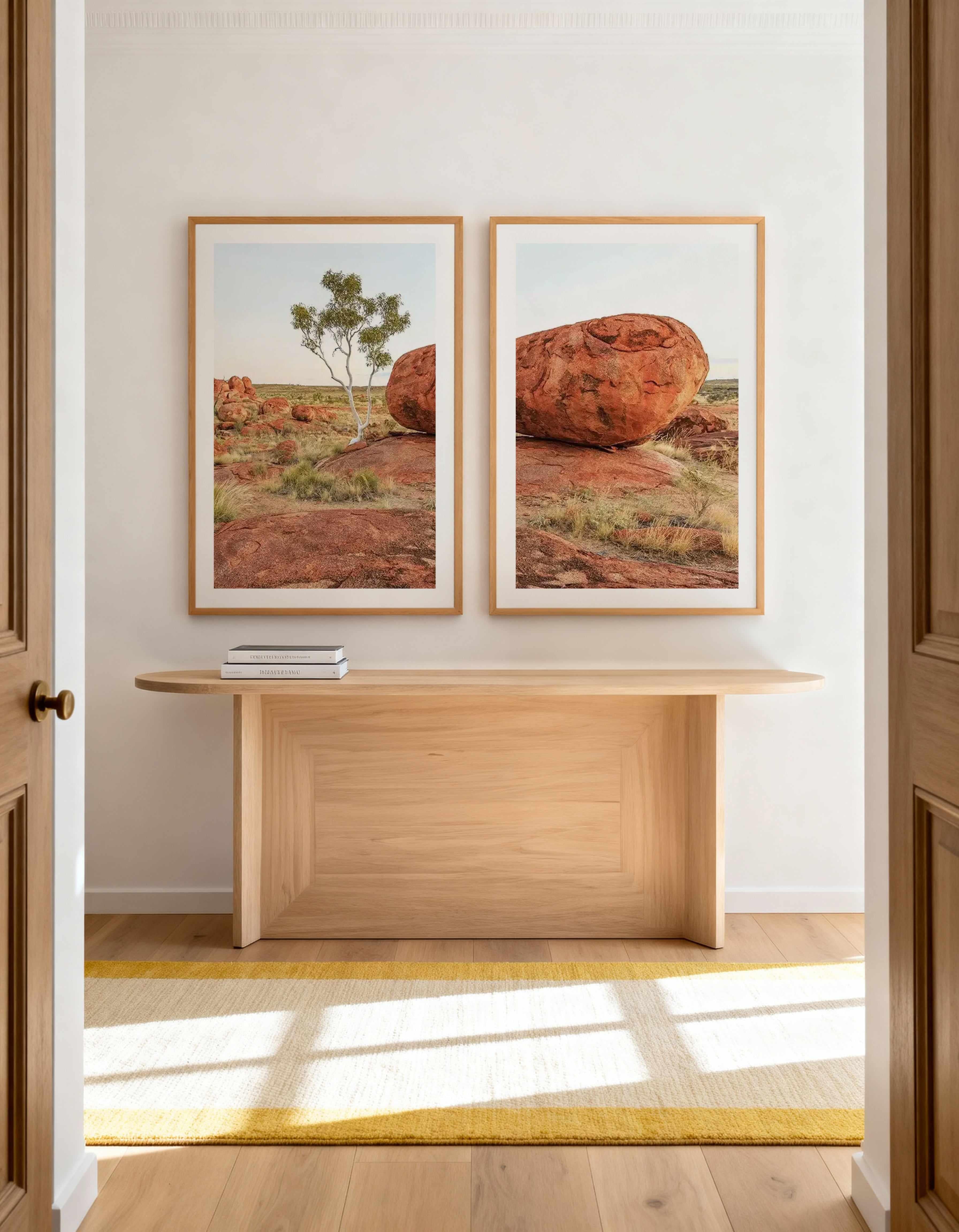 Golden Palm I & II Art Print Set of 2 | Matching Wall Art from Olive et Oriel where you can shop wallpaper and artworks online