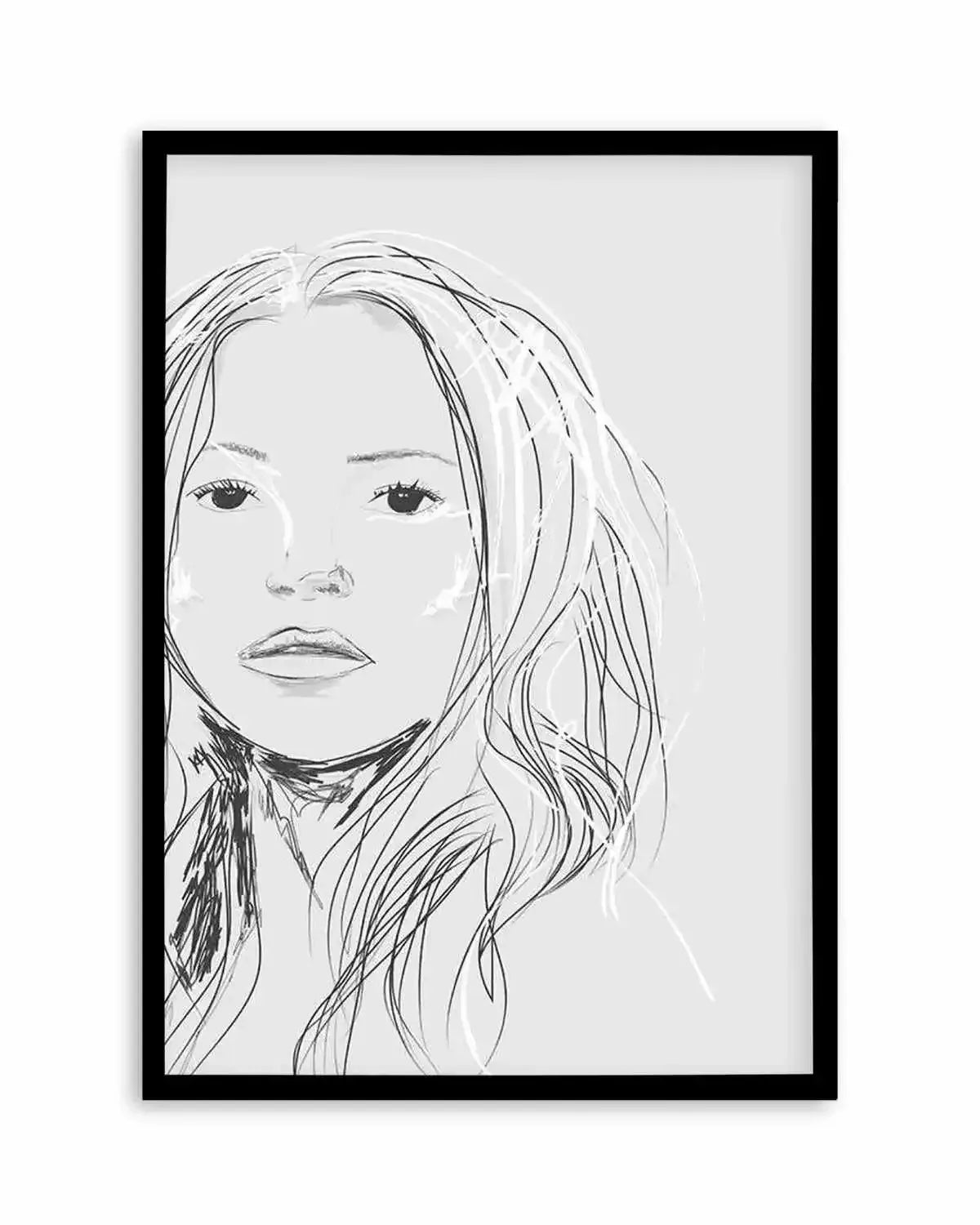 Kate Art Print from Olive et Oriel where you can shop wallpaper and artworks online