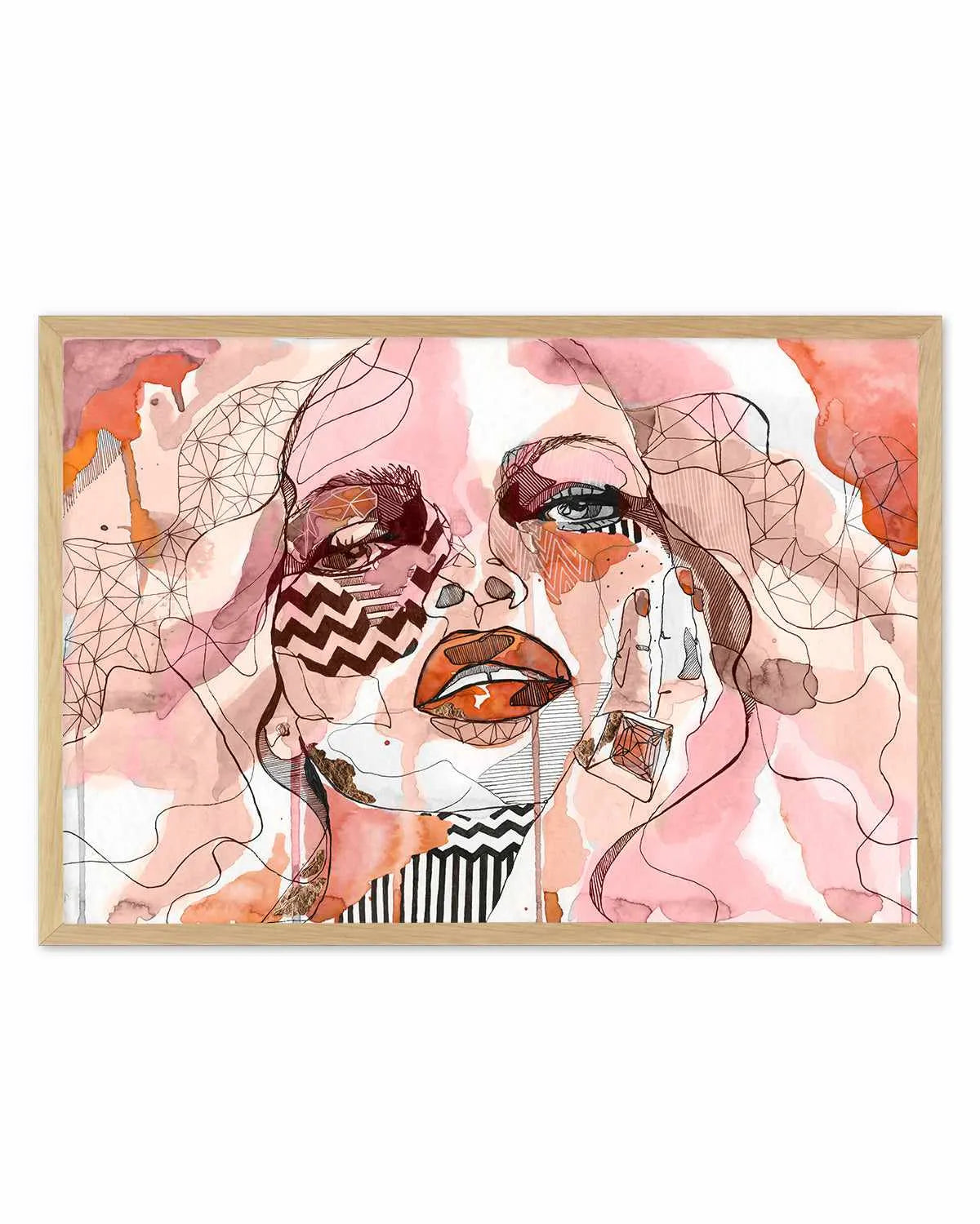 Kate by Maku Fenaroli | Art Print from Olive et Oriel where you can shop wallpaper and artworks online