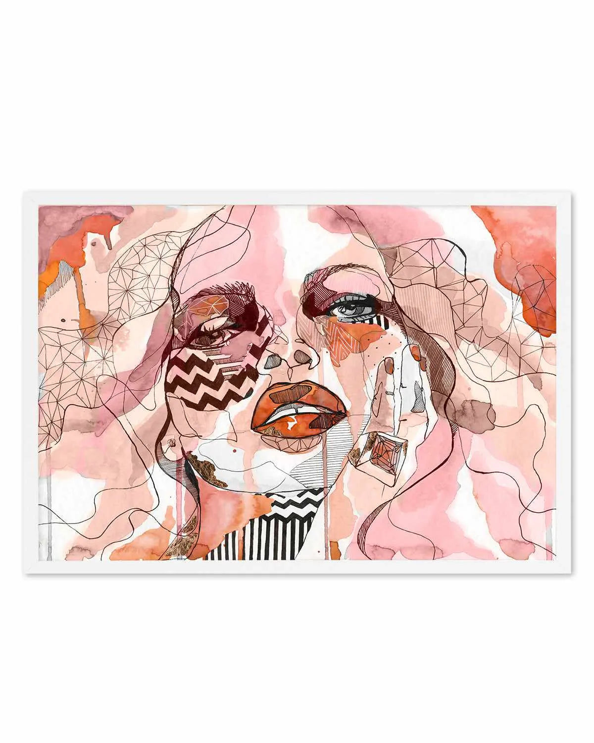 Kate by Maku Fenaroli | Art Print from Olive et Oriel where you can shop wallpaper and artworks online