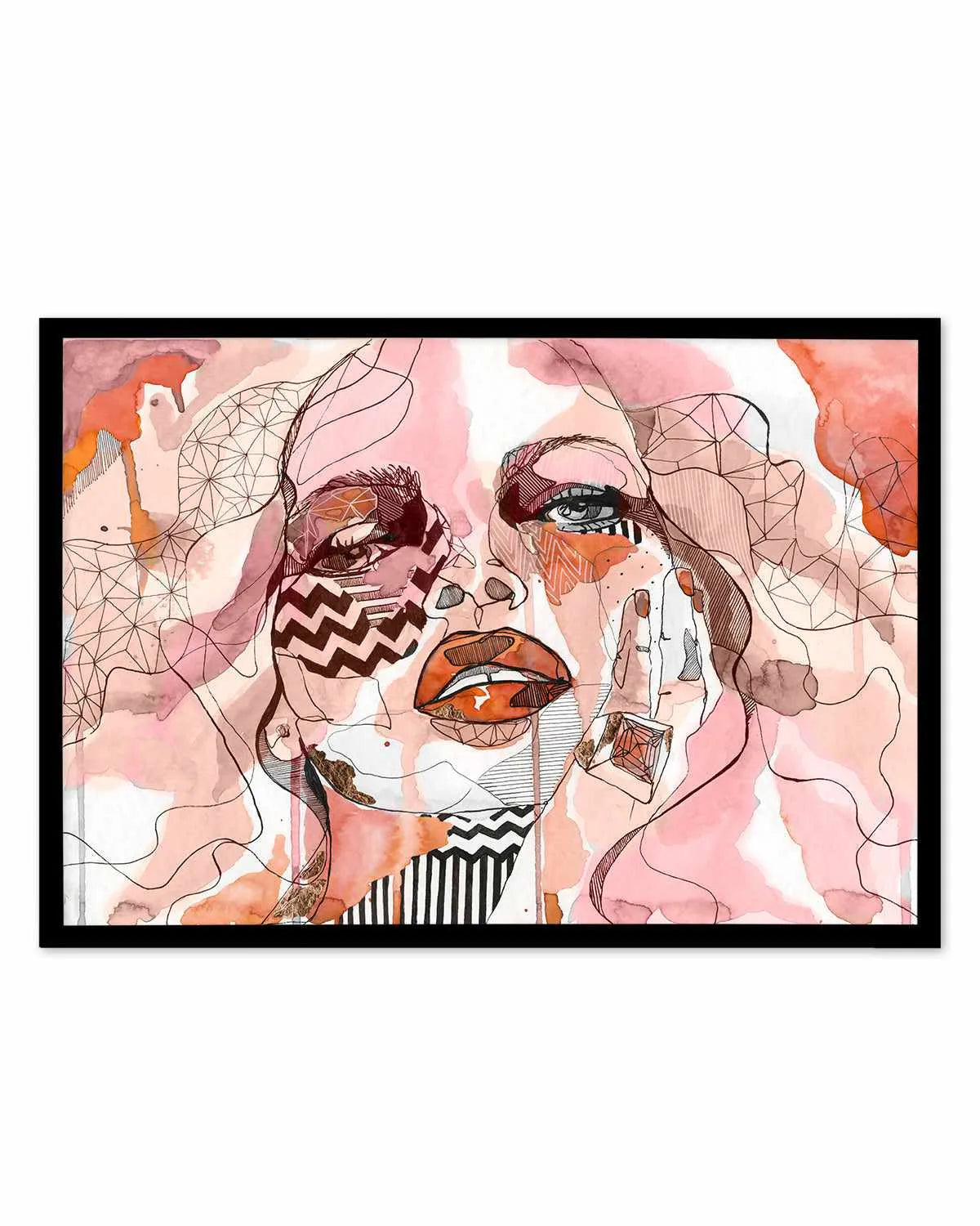 Kate by Maku Fenaroli | Art Print from Olive et Oriel where you can shop wallpaper and artworks online