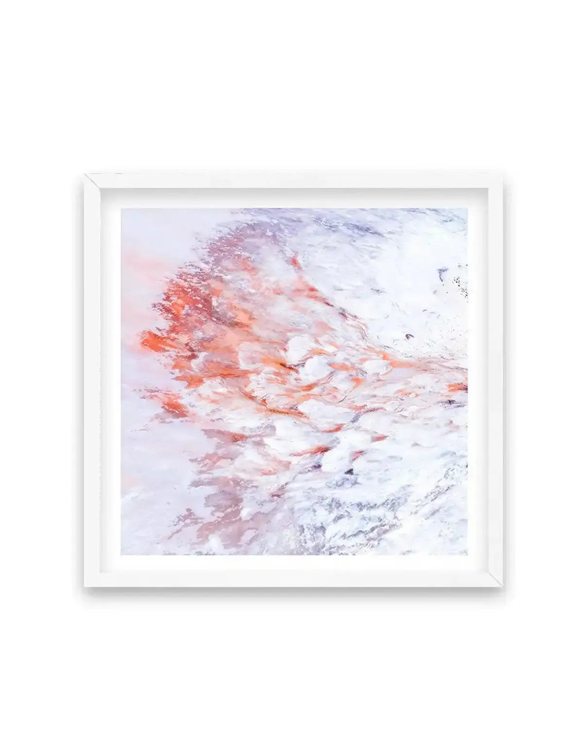 Kati Thanda-Lake Eyre No IX | SQ Art Print-PRINT-Olive et Oriel-Olive et Oriel-70x70 cm | 27.5" x 27.5"-White-With White Border-Buy-Australian-Art-Prints-Online-with-Olive-et-Oriel-Your-Artwork-Specialists-Austrailia-Decorate-With-Coastal-Photo-Wall-Art-Prints-From-Our-Beach-House-Artwork-Collection-Fine-Poster-and-Framed-Artwork