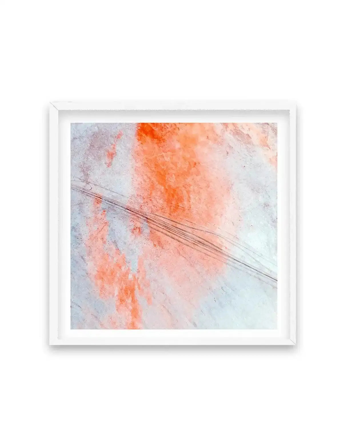 Kati Thanda-Lake Eyre No V | SQ Art Print-PRINT-Olive et Oriel-Olive et Oriel-70x70 cm | 27.5" x 27.5"-White-With White Border-Buy-Australian-Art-Prints-Online-with-Olive-et-Oriel-Your-Artwork-Specialists-Austrailia-Decorate-With-Coastal-Photo-Wall-Art-Prints-From-Our-Beach-House-Artwork-Collection-Fine-Poster-and-Framed-Artwork