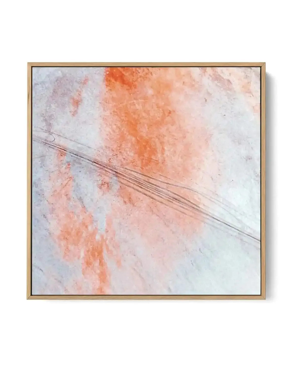 Kati Thanda-Lake Eyre No V SQ | Framed Canvas-CANVAS-You can shop wall art online with Olive et Oriel for everything from abstract art to fun kids wall art. Our beautiful modern art prints and canvas art are available from large canvas prints to wall art paintings and our proudly Australian artwork collection offers only the highest quality framed large wall art and canvas art Australia - You can buy fashion photography prints or Hampton print posters and paintings on canvas from Olive et Oriel 