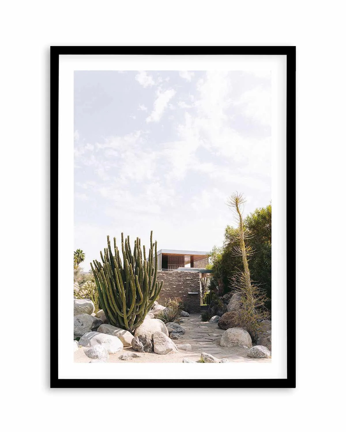 Kaufman Haus Palm Springs I Art Print from Olive et Oriel where you can shop wallpaper and artworks online