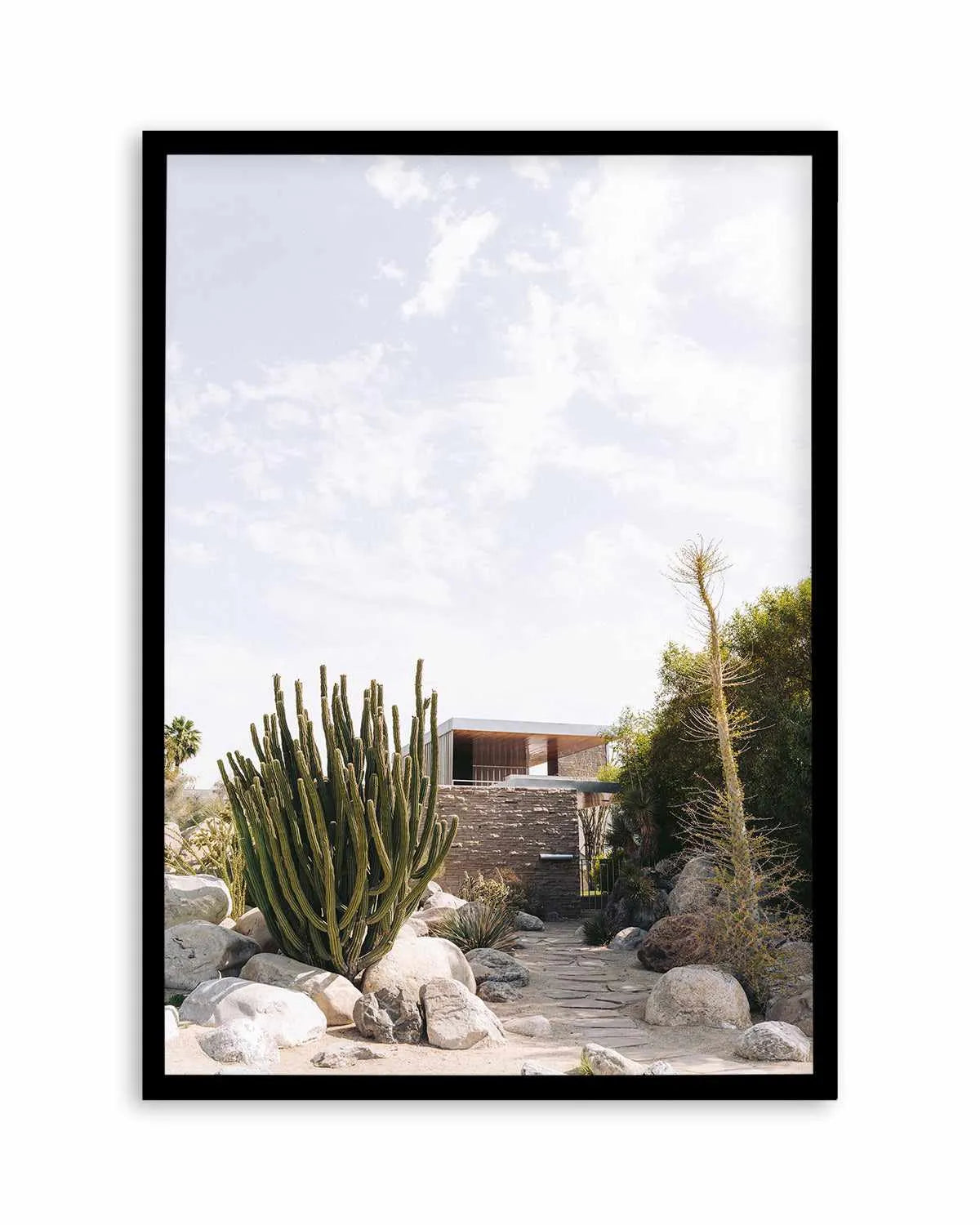 Kaufman Haus Palm Springs I Art Print from Olive et Oriel where you can shop wallpaper and artworks online