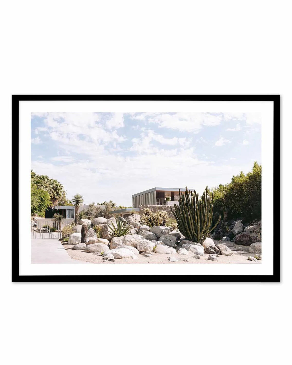 Kaufman Haus Palm Springs II Art Print from Olive et Oriel where you can shop wallpaper and artworks online