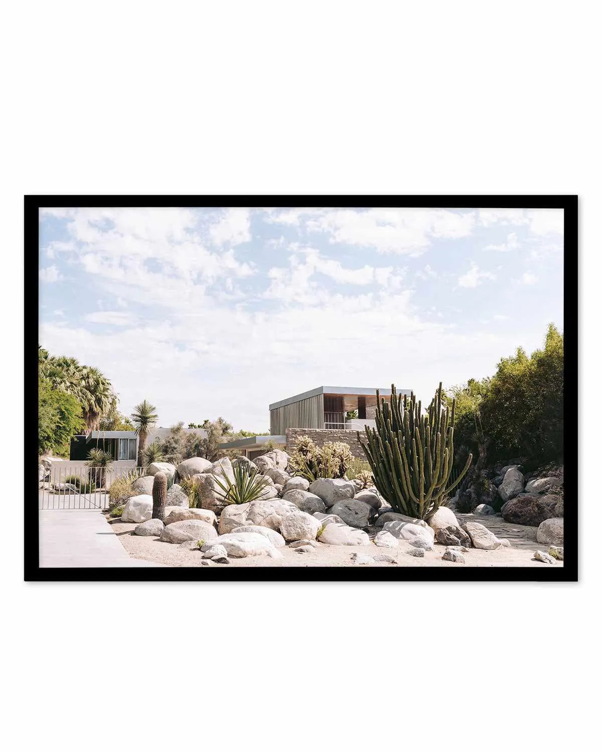 Kaufman Haus Palm Springs II Art Print from Olive et Oriel where you can shop wallpaper and artworks online