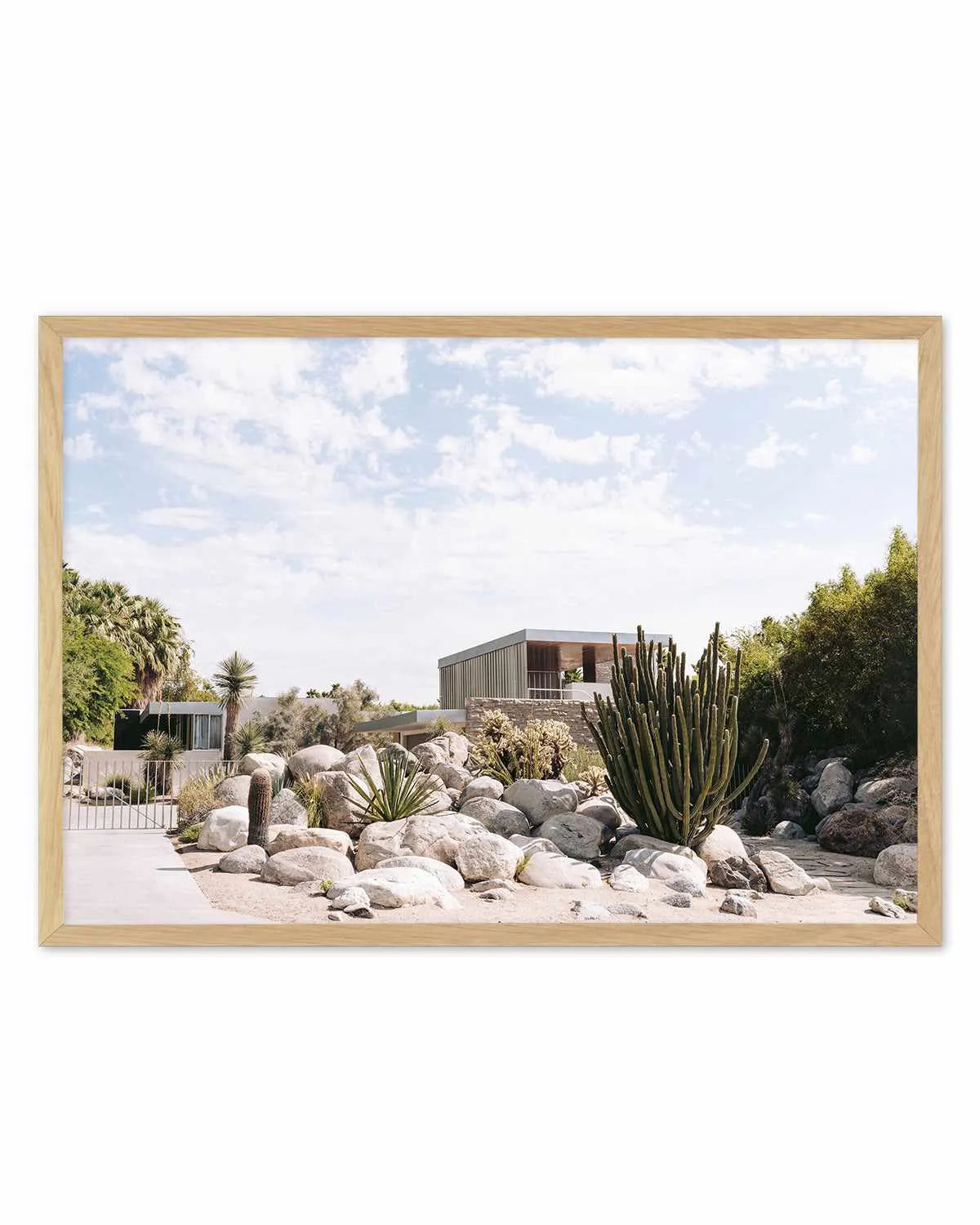Kaufman Haus Palm Springs II Art Print from Olive et Oriel where you can shop wallpaper and artworks online