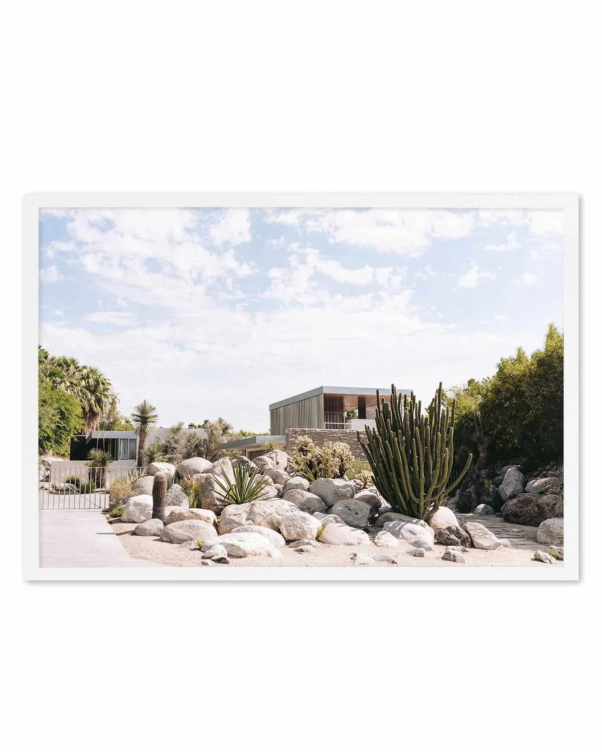 Kaufman Haus Palm Springs II Art Print from Olive et Oriel where you can shop wallpaper and artworks online