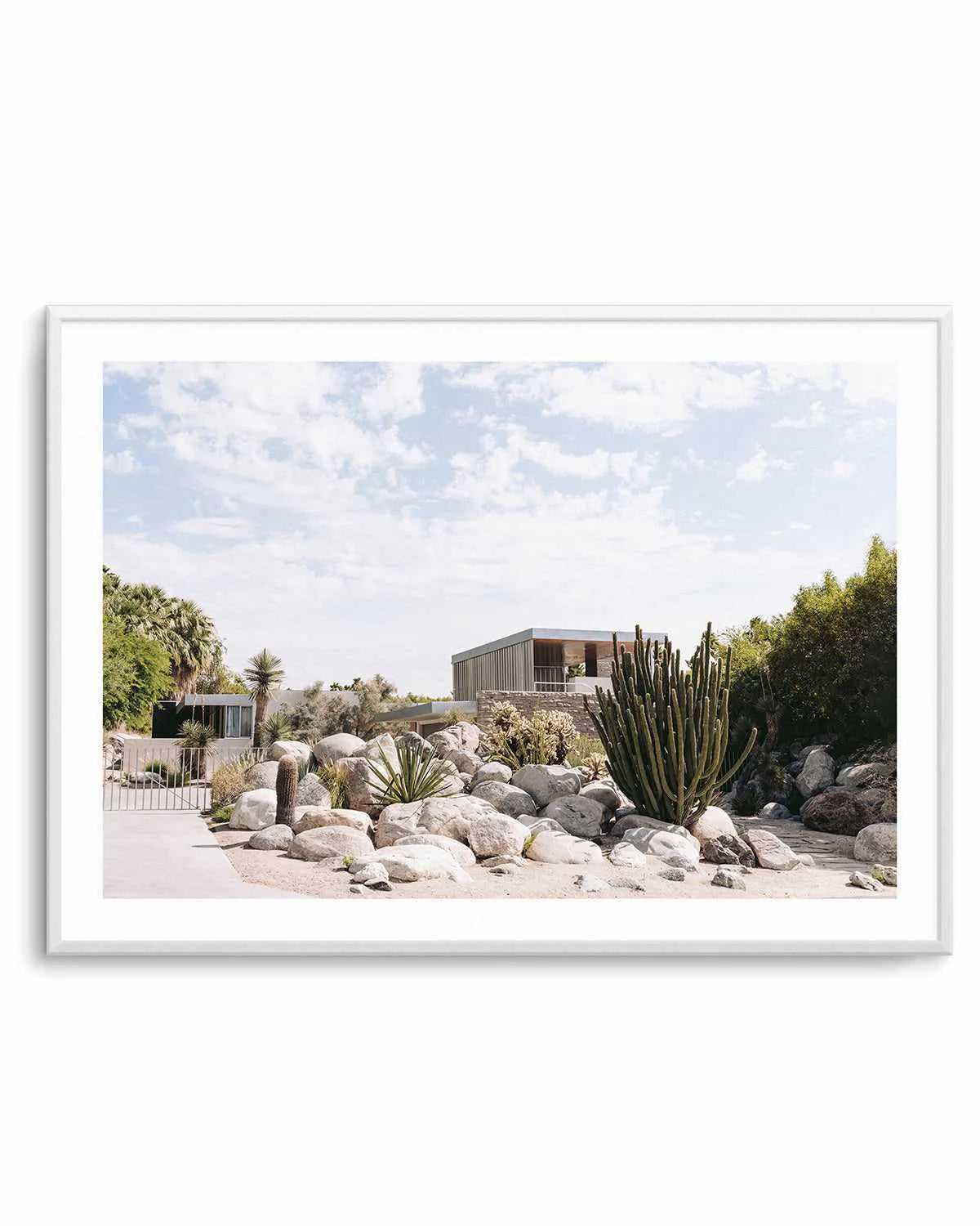 Kaufman Haus Palm Springs II Art Print from Olive et Oriel where you can shop wallpaper and artworks online