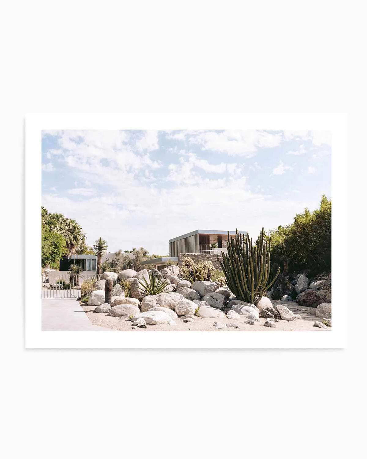 Kaufman Haus Palm Springs II Art Print from Olive et Oriel where you can shop wallpaper and artworks online